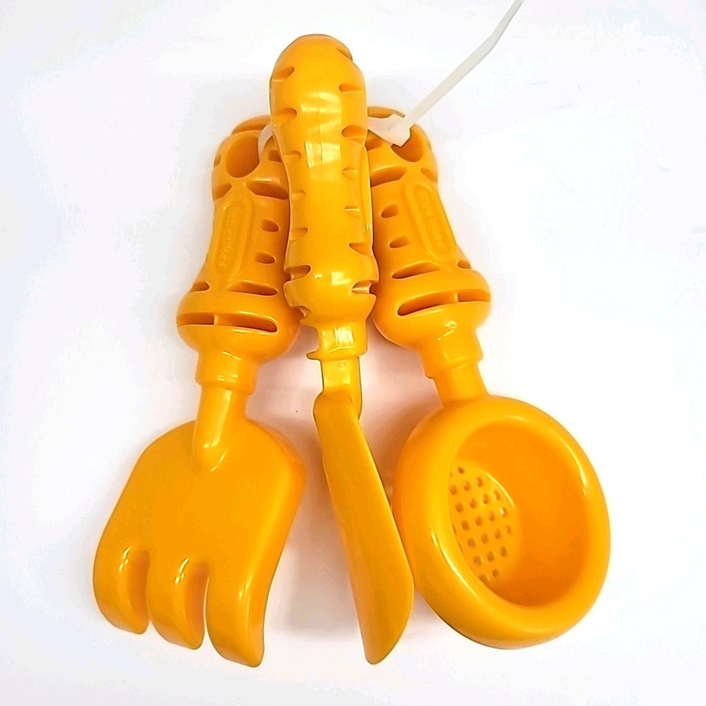 2007 Little Tikes Yellow Garden/Beach/Sandbox Hand Tools Set by Imperial Toy